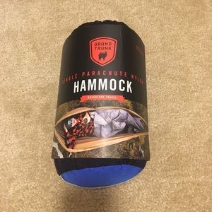 Grand Trunk Single Parachute Nylon Hammock for camping
